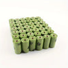 Leak-Proof Dog Waste Bags with Paw Print Design (5 Rolls)