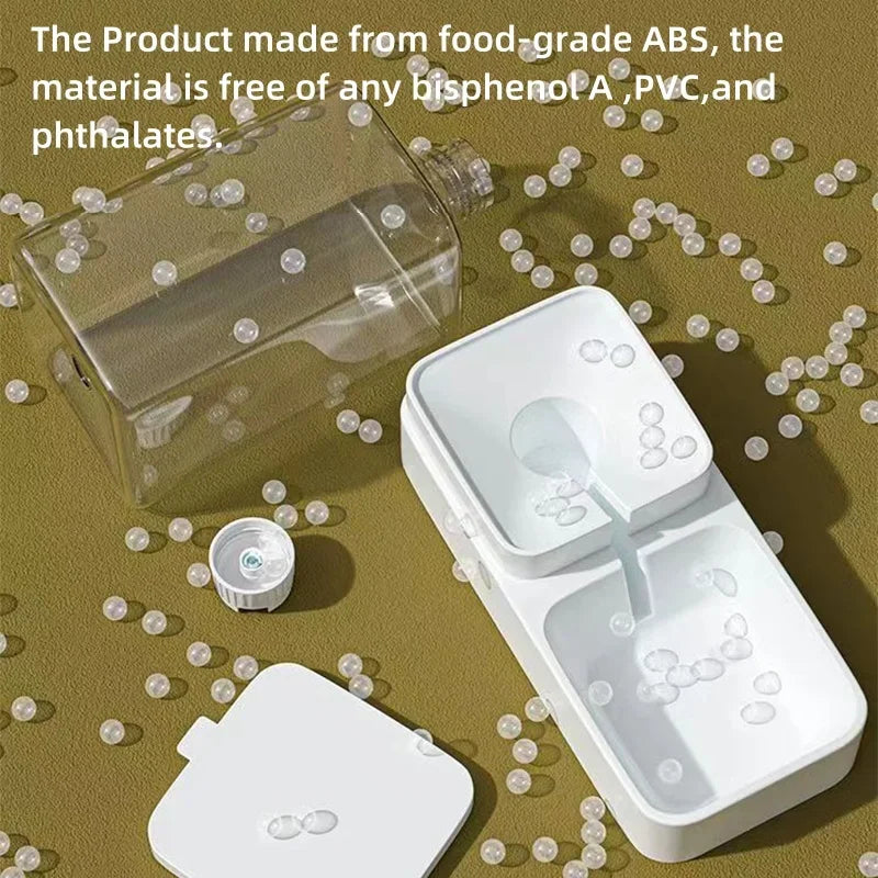 Automatic Gravity Pet Feeder and Water Dispenser