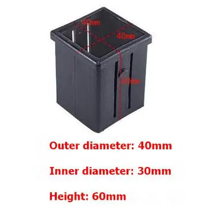 Durable Hollow Plastic Sleeve for Fitness Equipment Pipes