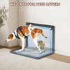 Wall-Mounted Dog Urine Pad with Silicone Splash Guard