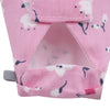 Couch-culotte en coton pour perroquet avec nœud papillon