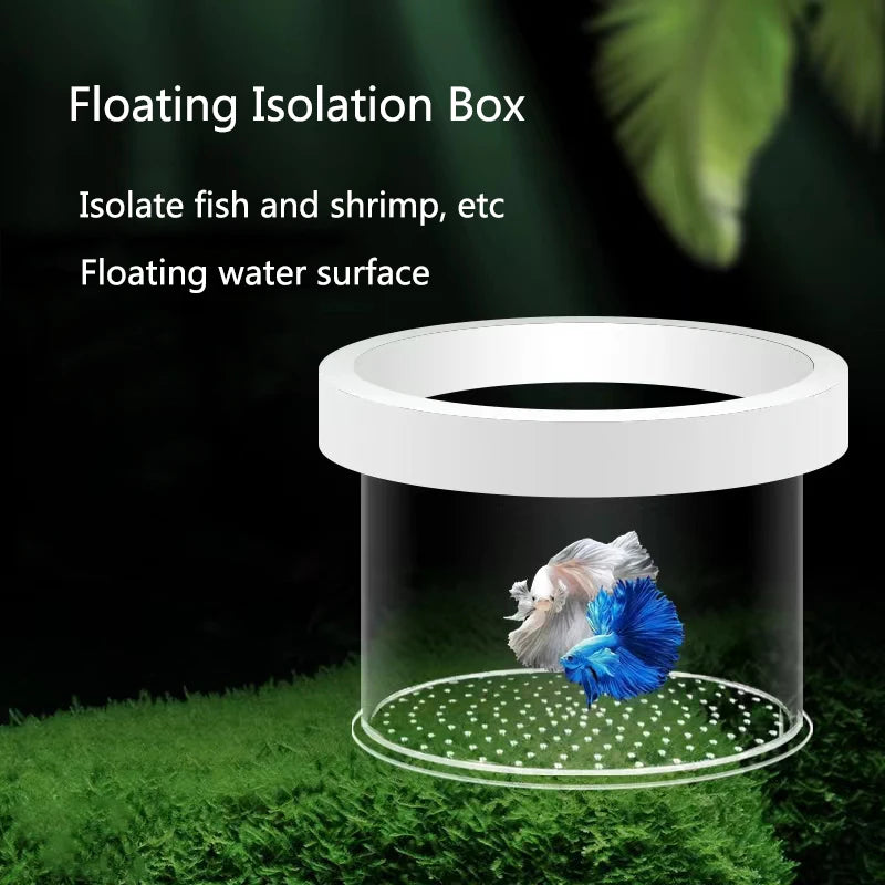 Aquarium Fish Breeding Isolation Box with Suction Cups