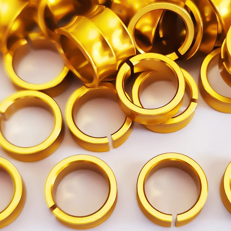 خواتم قدم الطيور للطيور - مفتوحة ومغلقة (10 قطع)