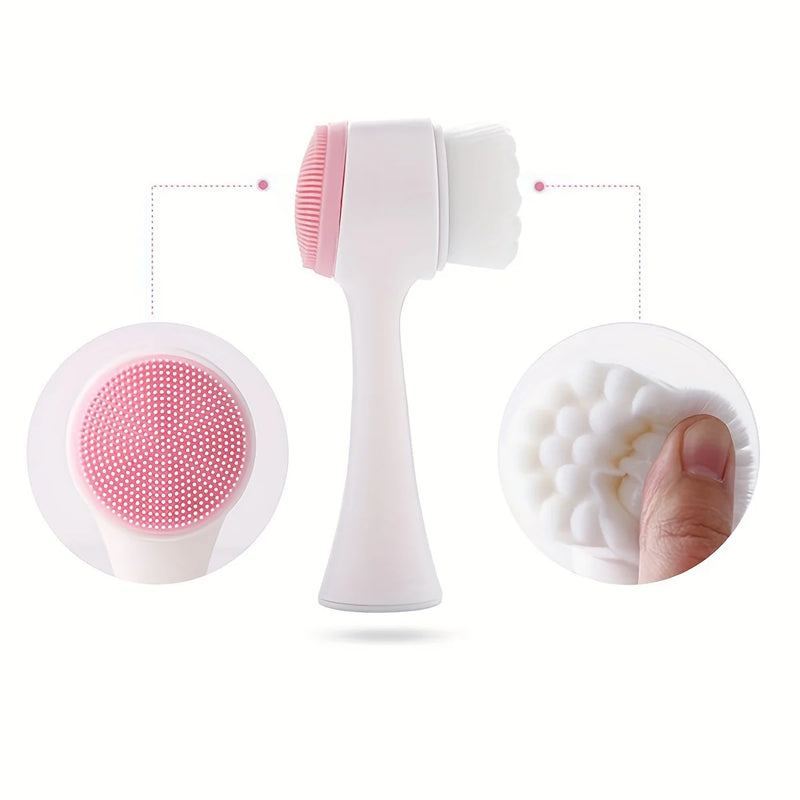 Dual-Sided Silicone Paw Cleaner for Dogs