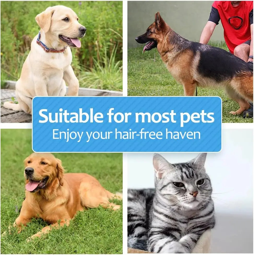 3-in-1 Pet Deshedding Brush for Dogs and Cats