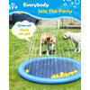 Anti-Slip Dog Splash Pad with Sprinkler for Summer Water Play