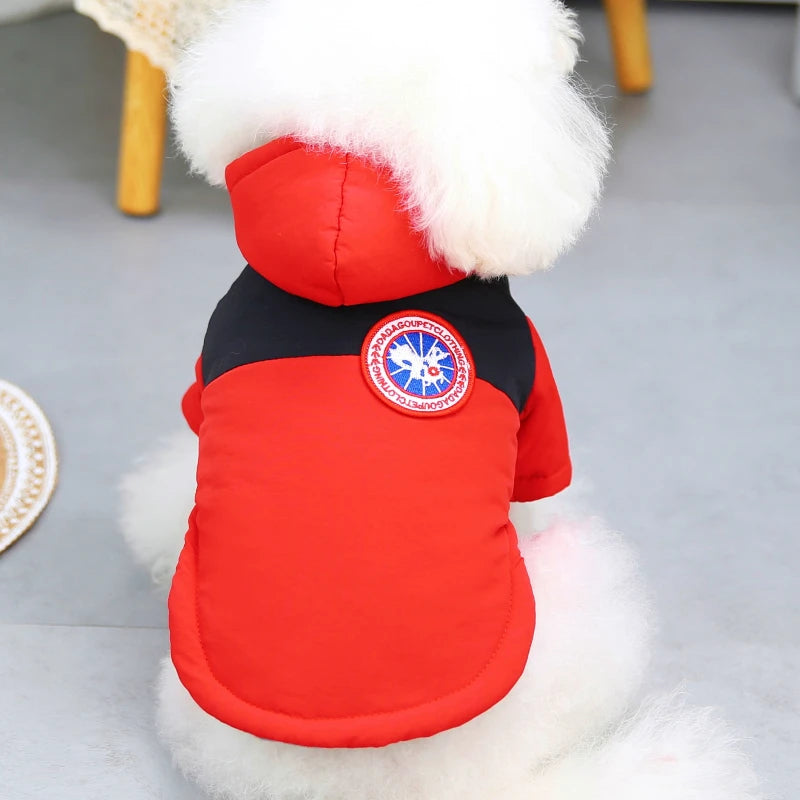 Mono de Invierno Acolchado para Perros Pequeños