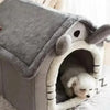 Four Seasons Detachable Washable Pet Bed House for Small Dogs