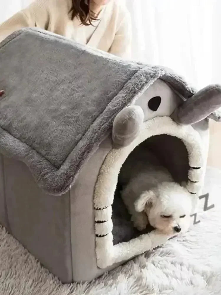 Four Seasons Detachable Washable Pet Bed House for Small Dogs