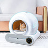Automatische, selbstreinigende geschlossene Katzentoilette