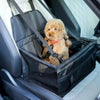 Foldable Car Dog Seat for Small Dogs – Portable Travel Booster with Safety Belt