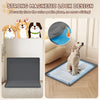 Wall-Mounted Dog Urine Pad with Silicone Splash Guard