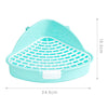 Rabbit Litter Tray Corner Toilet for Small Pets
