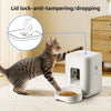 Distributeur de nourriture intelligent pour animaux avec caméra Wi-Fi
