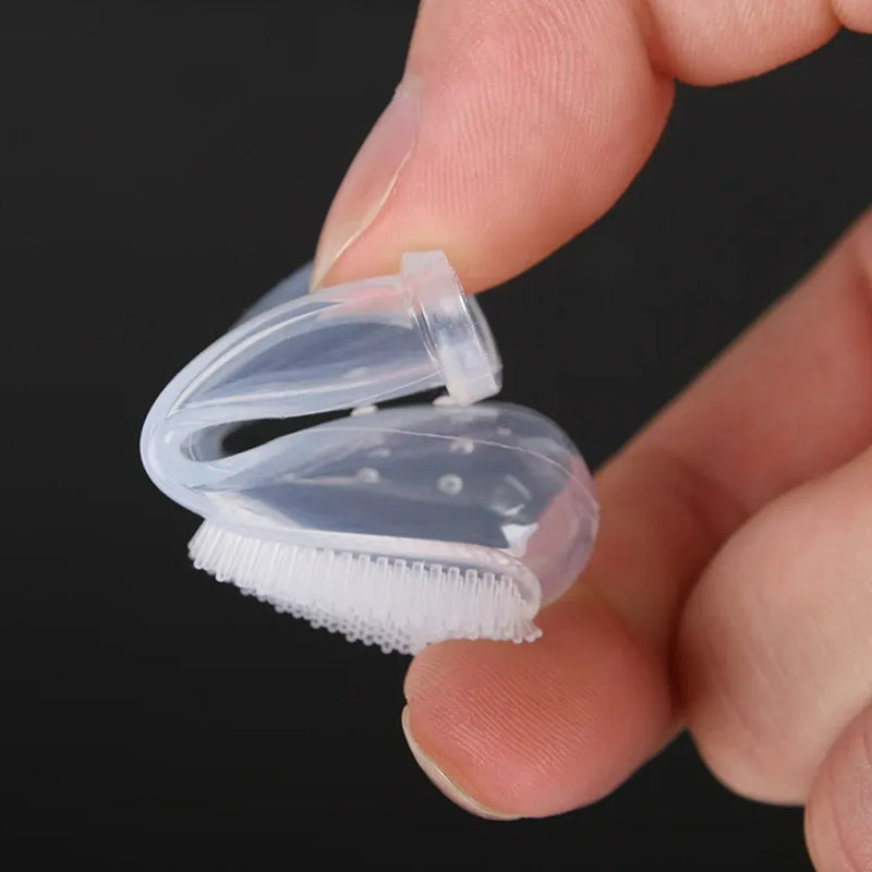 Silicone Fingertip Toothbrushes for Pets