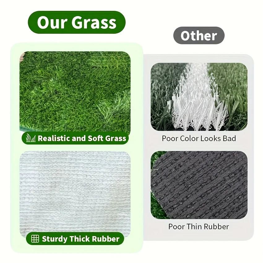 Washable Fake Grass Dog Potty Training Pad