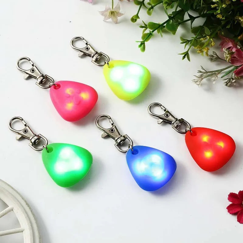 Waterproof LED Dog Collar with Rechargeable Light for Night Walks