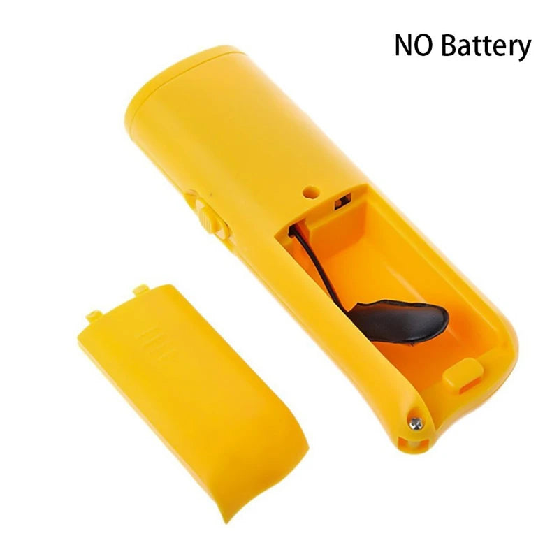 Ultrasonic Dog Repeller with LED Flashlight - 3 in 1 Bark Deterrent