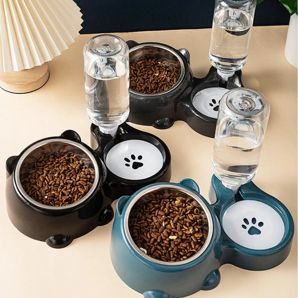 Automatic Pet Feeder and Water Dispenser for Cats and Dogs