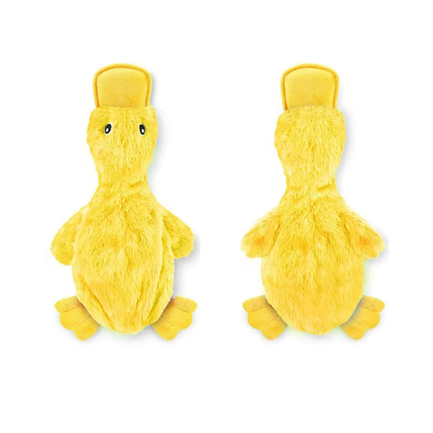 Squeaky Duck Plush Toy for Dogs and Cats