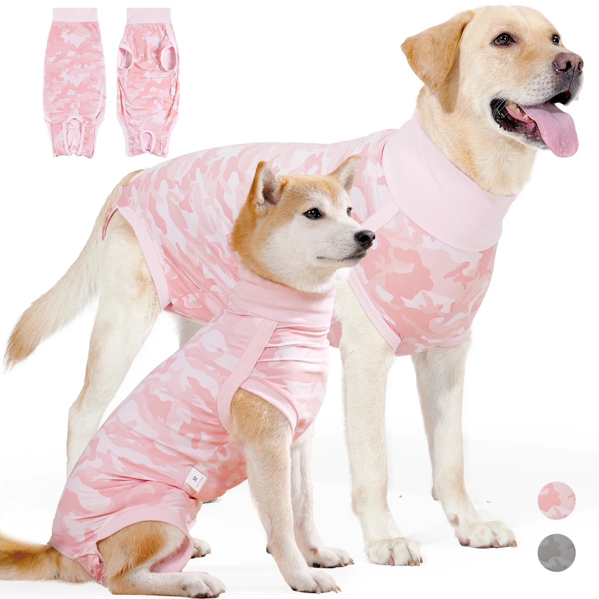 Dog Recovery Suit – Anti-Licking Protective Onesie for Post-Surgery & Wound Care