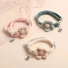 Verstellbares Katzenhalsband mit Glocke und Schleife