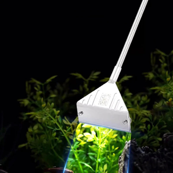 Racleur de verre d'aquarium extensible