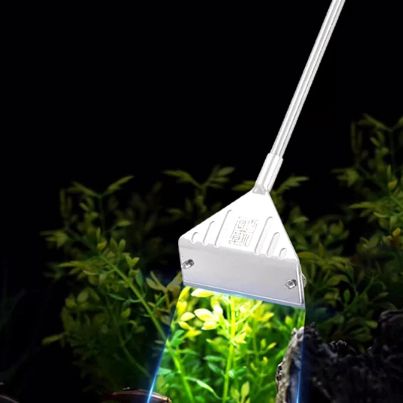 Racleur de verre d'aquarium extensible