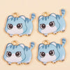 Colorful Cartoon Cat & Animal Enamel Charms for DIY Jewelry Making