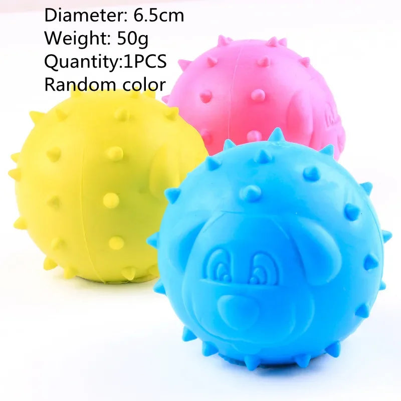 Durable Rubber Chew Toy for Small Dogs