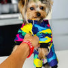 Mono de Algodón Acogedor para Perro con Capucha Impermeable