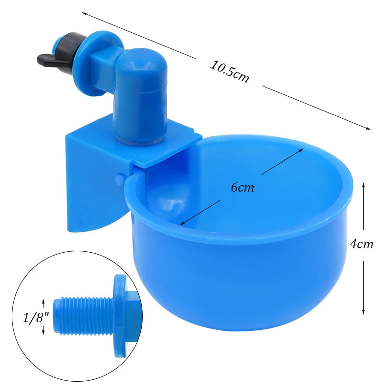 Automatic Poultry Waterer Cups (6-Pack)