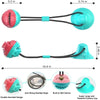 Interactive Suction Cup Dog Chew Toy for Dental Health & Play