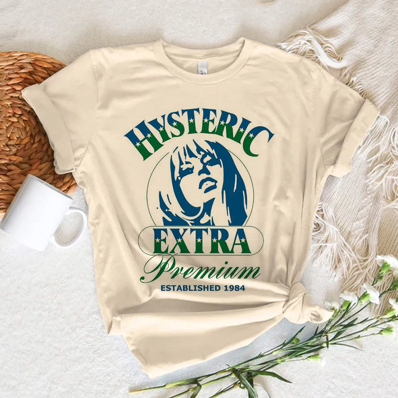 Camiseta Gráfica de Gato Neko para Mujer