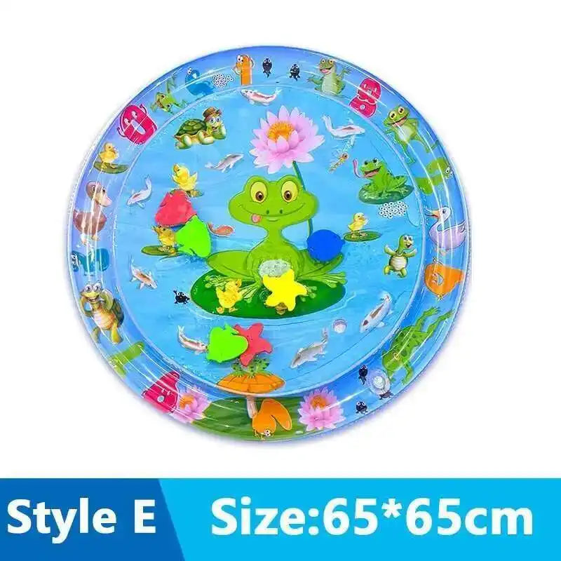 Colorful interactive sensory water play mat featuring various animals for cats and dogs