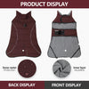 Waterproof Reflective Dog Coat with Adjustable Turtleneck