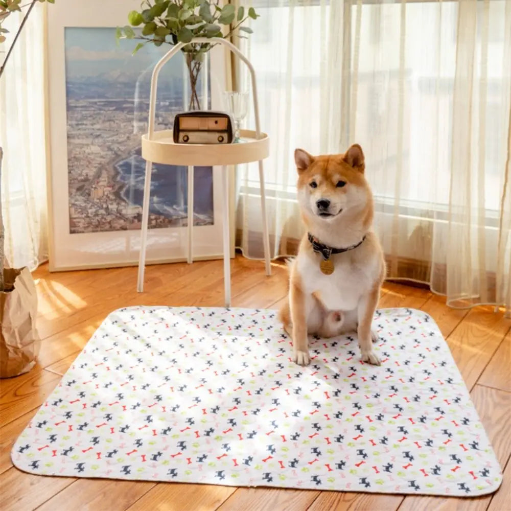 Reusable Leak-Proof Dog Pee Pad with Anti-Slip Backing
