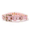 Pearl Crystal Pet Collar Necklace for Cats and Small Dogs