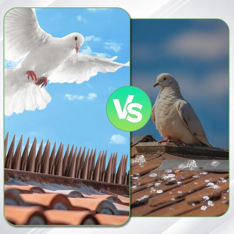 Bendable Bird Repellent Spikes for Outdoor Pest Control