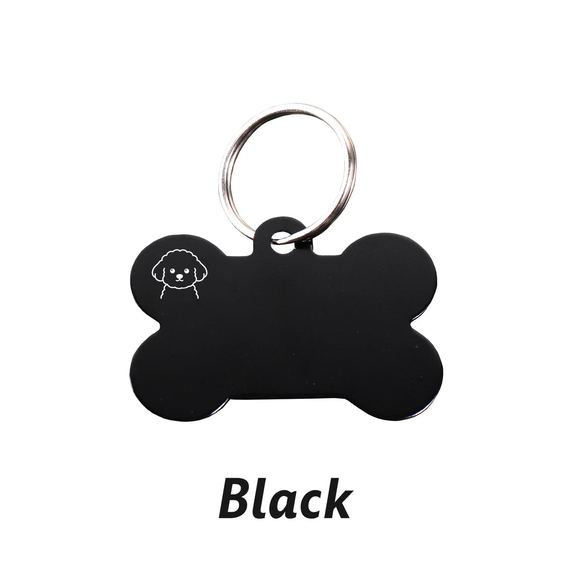 Personalized Bone-Shaped Dog Tag with Custom Engraving