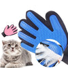 Gants de toilettage en silicone pour animaux