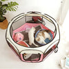Foldable Octagonal Pet Tent with Mosquito Netting