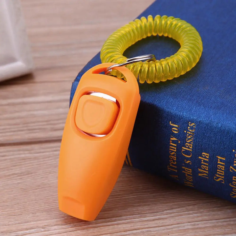 Détecteur d'entraînement pour chien compact avec sifflet