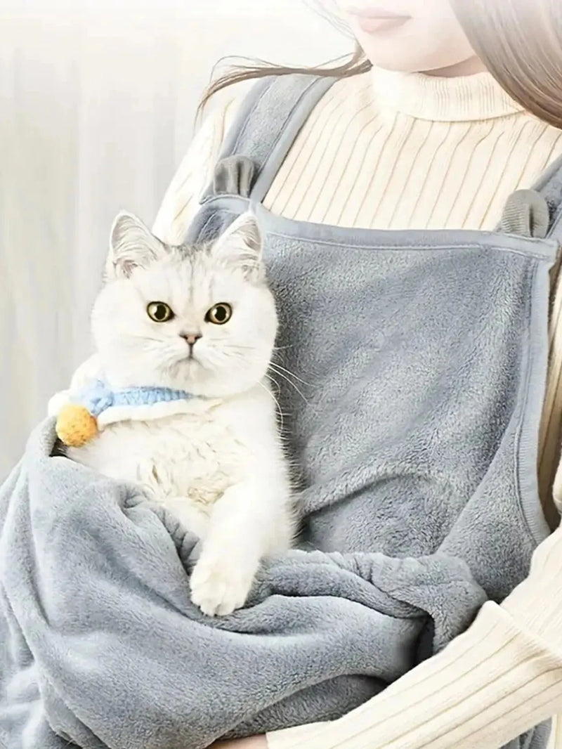Gemütlicher Haustier-Trage-Overall für kleine Katzen und Hunde