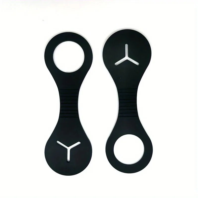 Hands-Free Silicone Dog Poop Bag Holder with Clip