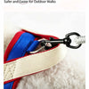 Quick-Release No-Choke Dog Harness with Dual D-Rings