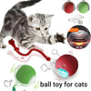Interactive Rolling Cat Toy Ball with Smart Obstacle Avoidance