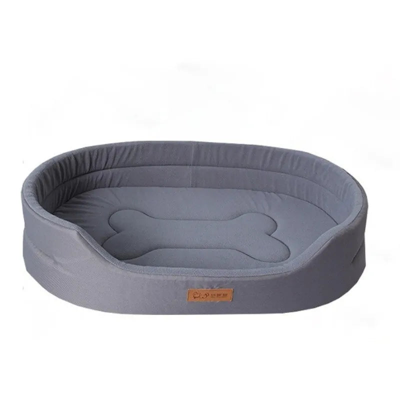 Waterproof Oxford Dog Bed with Removable Washable Cover