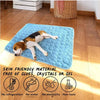 Self-Cooling Pet Mat for Dogs and Cats – Breathable, Washable Summer Pad
