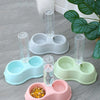 Automatic Pet Feeding Bowl with Water Dispenser
